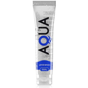 AQUA QUALITY WATERBASED LUBRICANT 100ML é um Óleo e Lubrificante extremamente agradável á base de água.