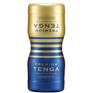 TENGA PREMIUM DUAL SENSATION CUP STROKER é um brinquedo sexual adequado ao homem, super potente e confortável.