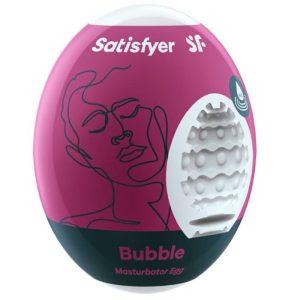 SATISFYER BUBBLE MASTURBATOR EGG é um brinquedo sexual adequado ao homem, super potente e confortável.