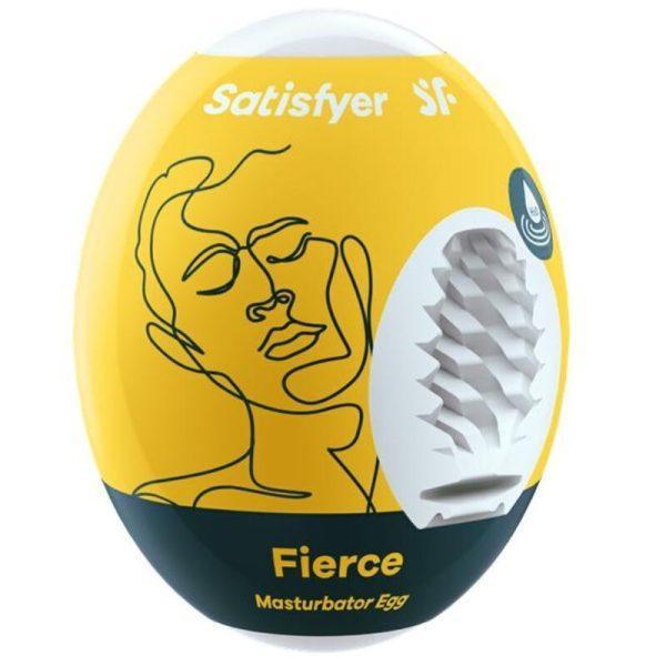 SATISFYER FIERCE MASTURBATOR EGG é um brinquedo sexual adequado ao homem, super potente e confortável.