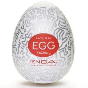 TENGA EGG PARTY EASY ONA-CAP BY KEITH HARING é um brinquedo sexual adequado ao homem, super potente e confortável.