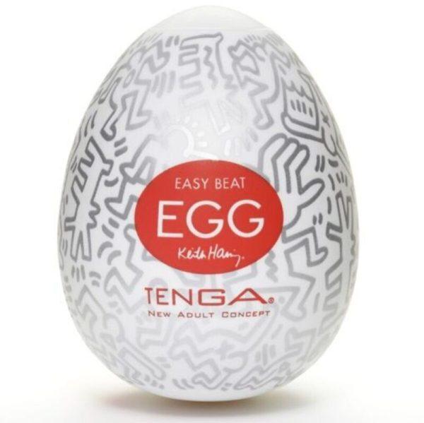 TENGA EGG PARTY EASY ONA-CAP BY KEITH HARING é um brinquedo sexual adequado ao homem, super potente e confortável.