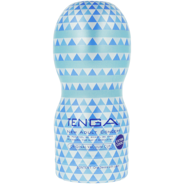 TENGA ORIGINAL VACUUM CUP EXTRA COOL é um brinquedo sexual adequado ao homem, super potente e confortável.