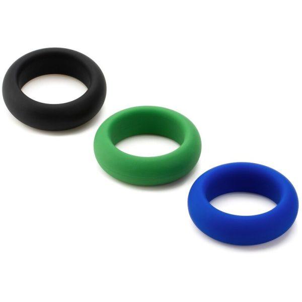 JE JOUE SILICONE COCK RING SET é um brinquedo sexual adequado ao homem, super potente e confortável.