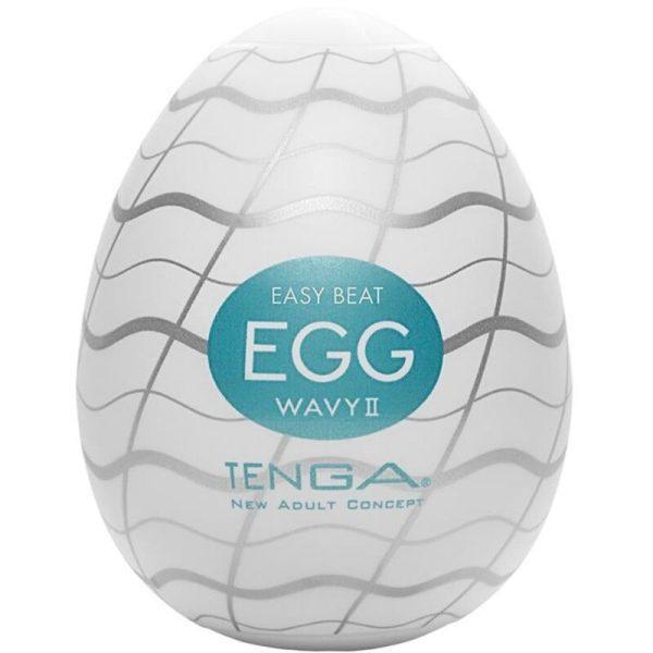 TENGA WAVY II EGG STROKER é um brinquedo sexual adequado ao homem, super potente e confortável.