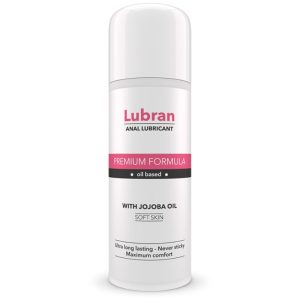 LUBRAN ANAL LUBRICANT WITH JOJOBA OIL 100 ML é um Óleo e Lubrificante extremamente agradável com relaxante anal.