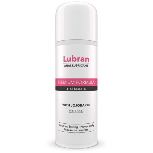 LUBRAN ANAL LUBRICANT WITH JOJOBA OIL 100 ML é um Óleo e Lubrificante extremamente agradável com relaxante anal.