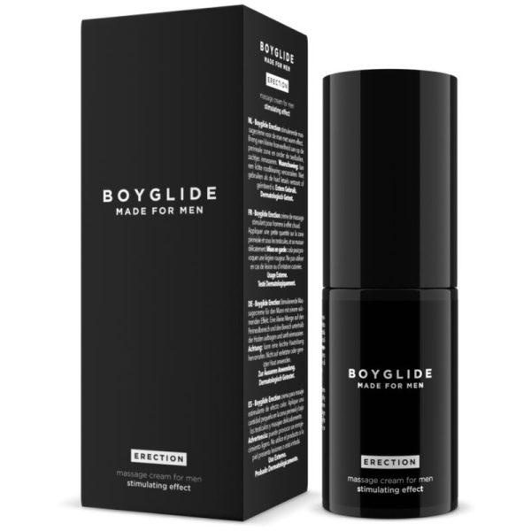 BOYGLIDE ERECTION CREAM 30 ML é uma Bomba de aumento do pénis, tanto em comprimento e diâmetro, eficaz e confortável.