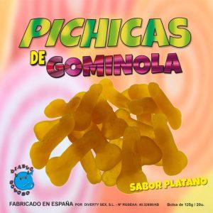 DIABLO PICANTE - GUMMY PENIS BANANA é indicado para Jogos Preliminares, comece a noite de uma forma escaldante.