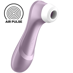 SATISFYER PRO 2 AIR PULSE STIMULATOR - VIOLET é um brinquedo sexual da gama dos estimuladores de ar, eficazes e seguros.