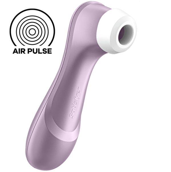 SATISFYER PRO 2 AIR PULSE STIMULATOR - VIOLET é um brinquedo sexual da gama dos estimuladores de ar, eficazes e seguros.