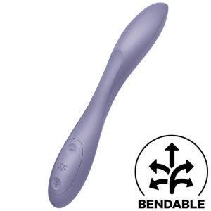 SATISFYER G-SPOT FLEX 2 MULTI VIBRATOR - PURPLE é um brinquedo sexual da gama dos Vibradores, super potente e confortável.