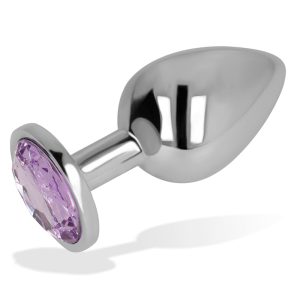 OHMAMA ANAL PLUG METAL VIOLET 9 CM é um brinquedo sexual da gama do Metal e Vidro, confortável e ergonómico.