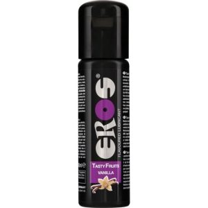 EROS TASTY FRUITS FLAVOURED LUBRICANT VAINILLA 100 ML é um Óleo e Lubrificante 100% comestível, para maior prazer.