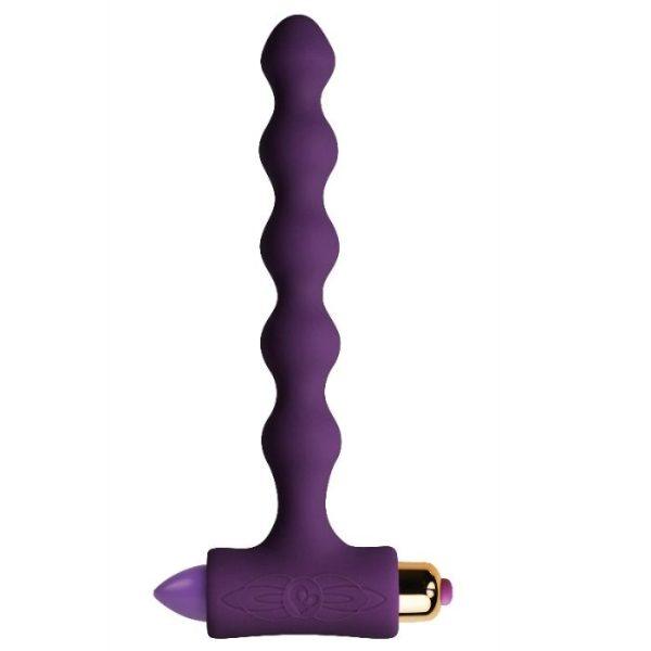 PETITE SENSATIONS PEARLS ROCKS-OFF - PURPLE é um brinquedo sexual da gama dos Dildos Anais, super confortável para maior prazer e limpeza.