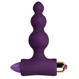 ANAL STIMULATOR PETITE SENSATIONS BUBBLES - ROCKS OFF-  PURPLE é um brinquedo sexual da gama dos Vibradores, super potente e confortável.