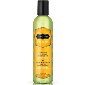 KAMASUTRA NATURALS MASSAGE OIL COCONUT é um Óleo, Lubrificante e Creme com efeito afrodisíaco.