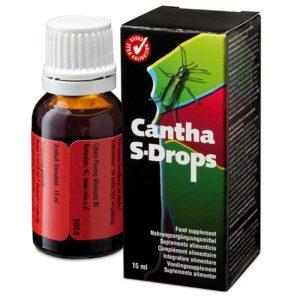 CANTHA S-DROPS 15 ML - WEST  /en/de/fr/es/it/nl/ é um afrodisíaco da gama das gotas do amor, super eficaz e um estimulante divinal.