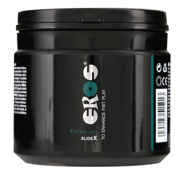 EROS FISTING ANAL GEL SLIDEX 500 ML é um Óleo e Lubrificante extremamente agradável com relaxante anal.