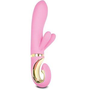 FUN TOYS  GRABBIT VIBRATOR PINK é um brinquedo sexual da gama dos Masturbadores para mulheres, confortável e potente.