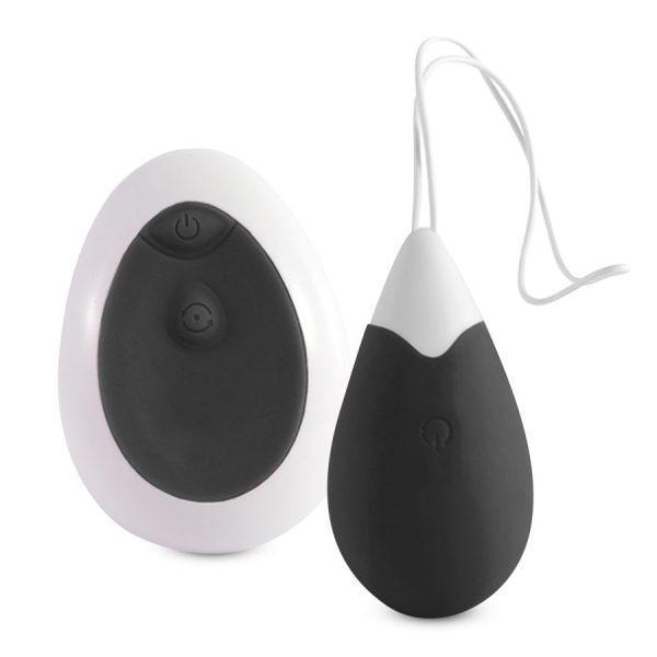 INTENSE JAN VIBRATING EGG REMOTE DEEP BLACK é um brinquedo sexual da gama dos Vibradores, super potente e confortável.