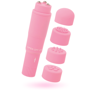 GLOSSY KURT POCKET MASSAGER PINK é um brinquedo sexual da gama dos Mini vibradores, super potente e confortável.