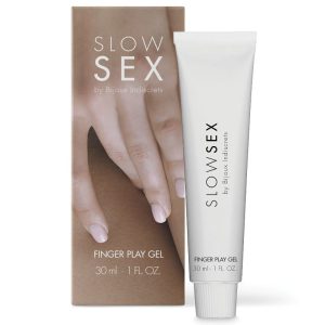 BIJOUX SLOW SEX FINGER PLAY GEL 30 ML é um Óleo, Lubrificante e Creme para massagem.