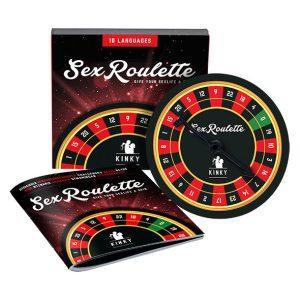 SEX ROULETTE KINKY (NL-DE-EN-FR-ES-IT-PL-RU-SE-NO) é indicado para Jogos Preliminares, comece a noite de uma forma escaldante.