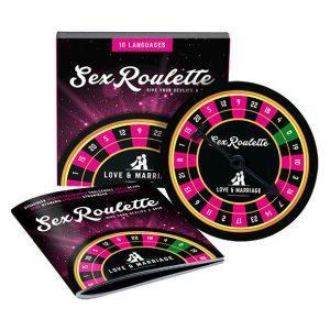 SEX ROULETTE LOVE & MARRIAGE (NL-DE-EN-FR-ES-IT-PL-RU-SE-NO) é indicado para Jogos Preliminares, comece a noite de uma forma escaldante.