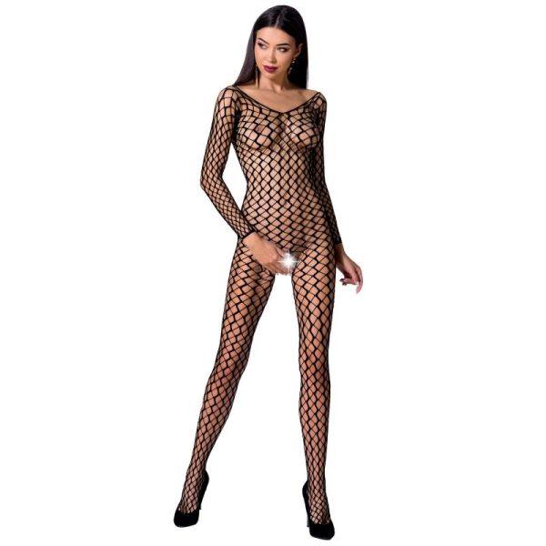 PASSION WOMAN BS068 BODYSTOCKING - BLACK ONE SIZE é uma Lingerie que se equadra nos Catsuits e Red Bodies. Erótica e atraente. Resistente e segura.