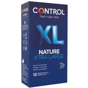 CONTROL ADAPTA NATURE XL CONDOMS 12 UNITS são preservtivos para gays, para maior segurança e sensibilidade. Super saborosos.