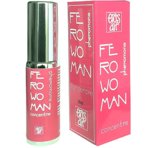 EROSART FEROWOMAN CONCENTRATE OF PHEROMONES FOR WOMEN é um afrodisíaco e potenciador masculino. Este afrodisíaco, dá -lhe mais vigor e aumenta a sua ereção e relação sexual.