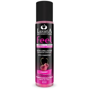 LUXURIA FEEL CHERRY WATER BASED LUBRICANT 60 ML é um Óleo e Lubrificante extremamente agradável e completo para prazer anal.