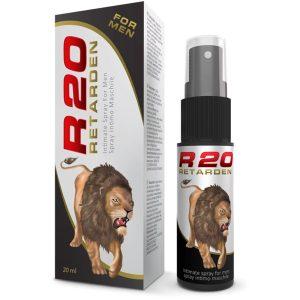 R20 RETARDANT SPRAY FOR MEN COLD EFFECT 20 ML é um afrodisíaco da gama dos retardantes, super eficaz, seguro. Retardante fabuloso.