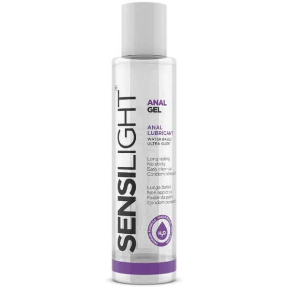 SENSILIGHT SLIDING ANAL GEL 150ML é um Óleo e Lubrificante extremamente agradável e completo para prazer anal.