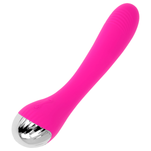 OHMAMA G-SPOT STIMULATING VIBRATOR 19 CM é um brinquedo sexual da gama dos Vibradores, super potente e confortável.