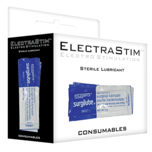 ELECTRASTIM STERILE LUBRICANT SACHETS-PACK é um brinquedo sexual da gama Eletroestimulação, super potente, eficaz e seguro.