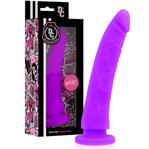 DELTA CLUB TOYS DONG PURPLE SILICONE 17 X 3 CM é um brinquedo sexual da gama dos Strapon Dildos, para um maior prazer anal.