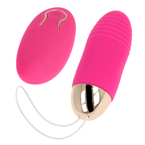 OHMAMA REMOTE CONTROL VIBRATING EGG 10 SPEEDS - PINK é um brinquedo sexual da gama dos Vibradores, super potente e confortável.