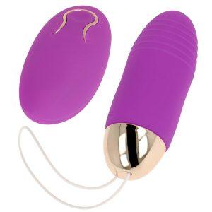 OHMAMA REMOTE CONTROL VIBRATING EGG 10 SPEEDS - PURPLE é um brinquedo sexual da gama dos Vibradores, super potente e confortável.