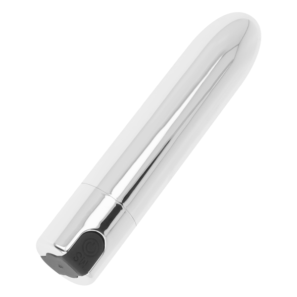 OHMAMA VIBRATING BULLET SILVER 9.5 CM é um brinquedo sexual da gama das Balas vibratórias, super potentes, eficazes e seguros.