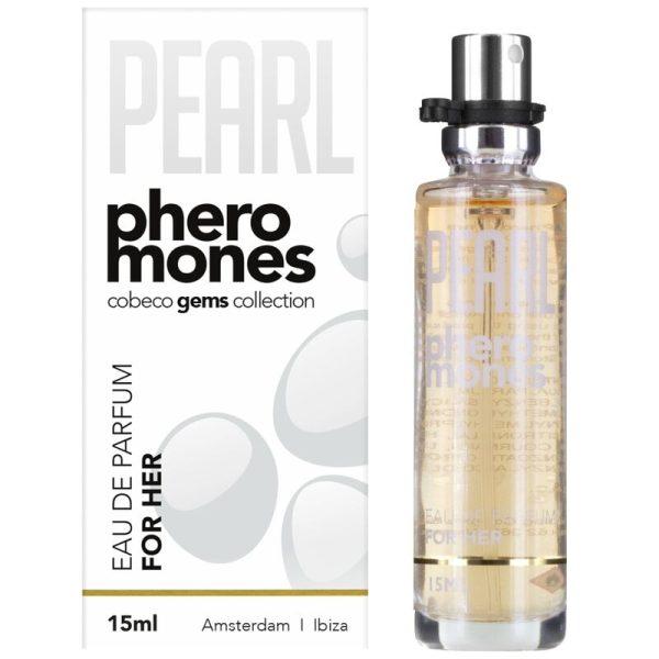 PEARL PHEROMONES EAU DE PARFUM FOR HER 15 ML  /en/de/fr/es/it/nl/ é um afrodisíaco da gama de sensibilizadores de Pénis, eficaz e seguro.