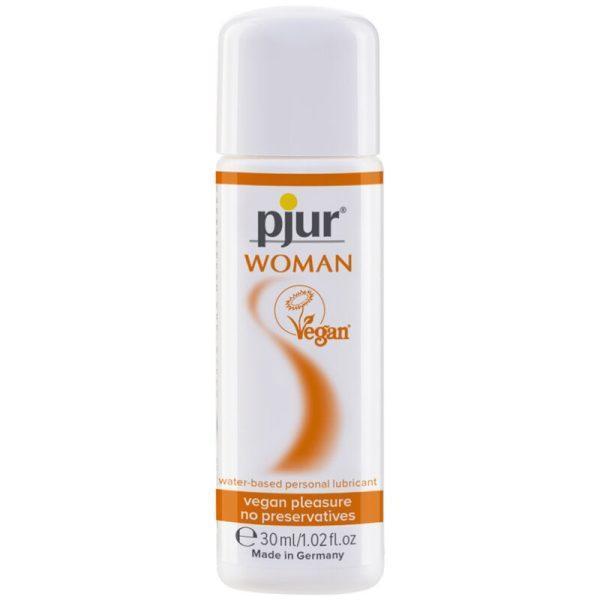 PJUR WOMAN VEGAN WATER BASED LUBRICANT 30 ML é um Óleo e Lubrificante extremamente agradável á base de água.