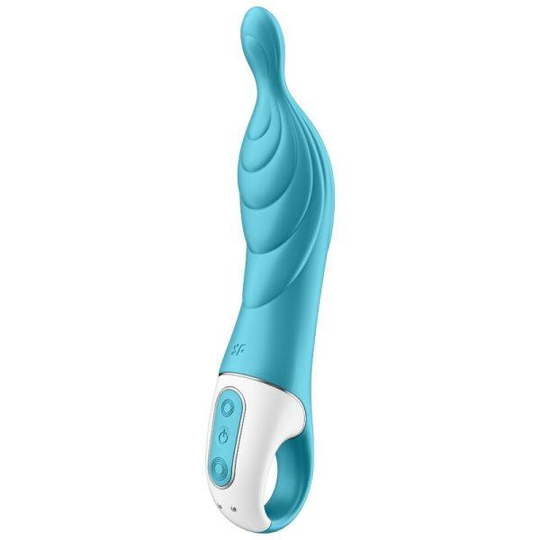 SATISFYER A-MAZING 2 A-SPOT VIBRATOR - TURQUOISE é um brinquedo sexual da gama dos Masturbadores para mulheres, confortável e potente.