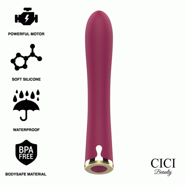 CICI BEAUTY PREMIUM SILICONE PUSH BULLET é um brinquedo sexual da gama dos Masturbadores para mulheres, confortável e potente.