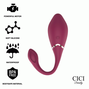 CICI BEAUTY PREMIUM SILICONE EGG VIBRATOR REMOTE CONTROL é um brinquedo sexual da gama dos Masturbadores para mulheres, confortável e potente.