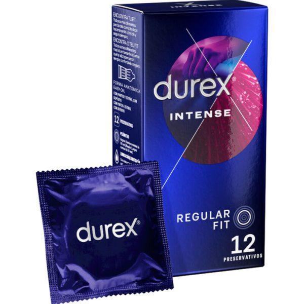 DUREX INTENSE ORGASMIC 12 UDS são preservtivos especiais, para maior segurança e sensibilidade. Super saborosos.