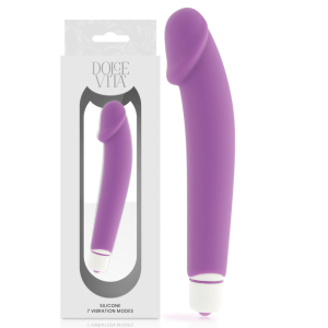 DOLCE VITA  REALISTIC PURPLE SILICONE é um brinquedo sexual da gama dos Masturbadores para mulheres, confortável e potente.