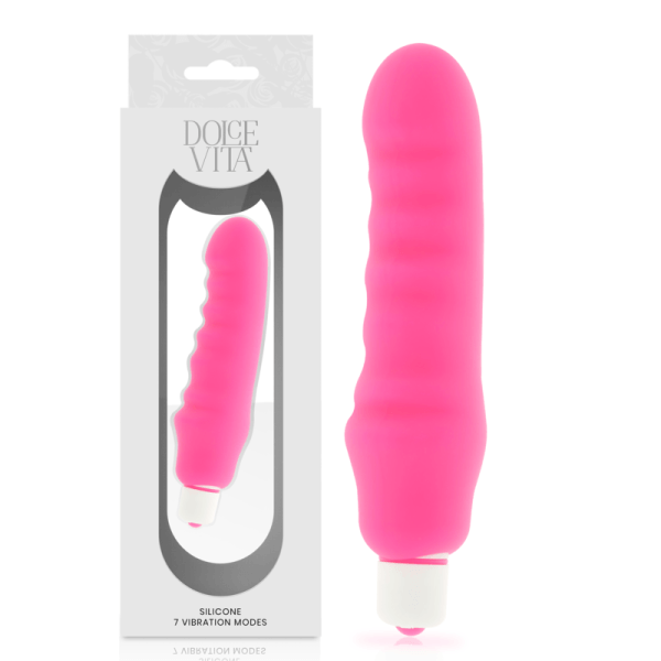 DOLCE VITA  GENIUS  PINK SILICONE é um brinquedo sexual da gama dos Masturbadores para mulheres, confortável e potente.