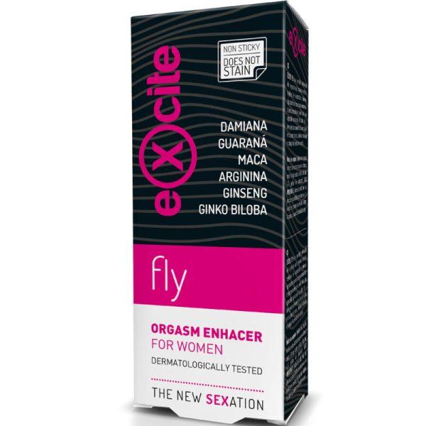 EXCITE - FLY 20 ML é um Óleo e Lubrificante extremamente agradável e completo para o seu prazer.